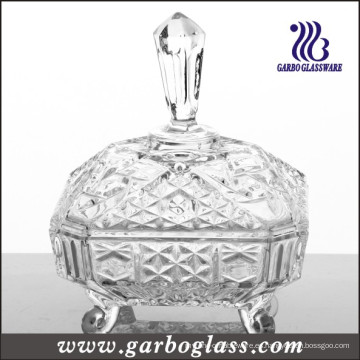 Tipo de Oriente Medio Glass Candy Jar (GB1803R)